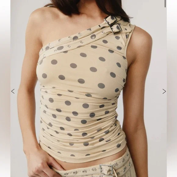 NWT WITH JEAN Sloan Top | Cookie - Picture 2 of 5